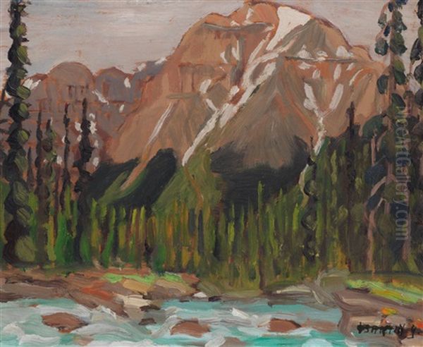In The Rocky Mountains by Sir Frederick Grant Banting