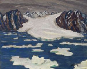 Glacier Off South Shore Of Bylot by Sir Frederick Grant Banting