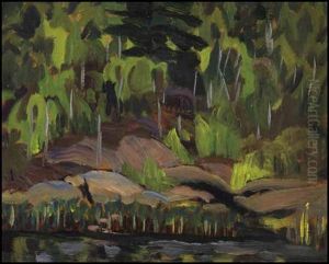 Burnt Lake, Dorset, Ontario by Sir Frederick Grant Banting