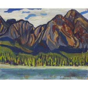 Canadian Rockies Mountainscape by Sir Frederick Grant Banting