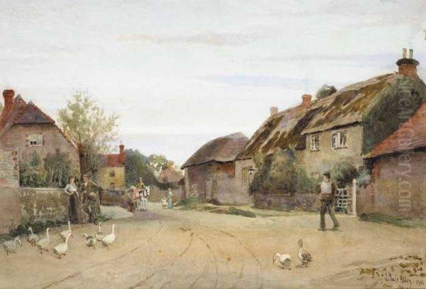 English Village Scene - view 1