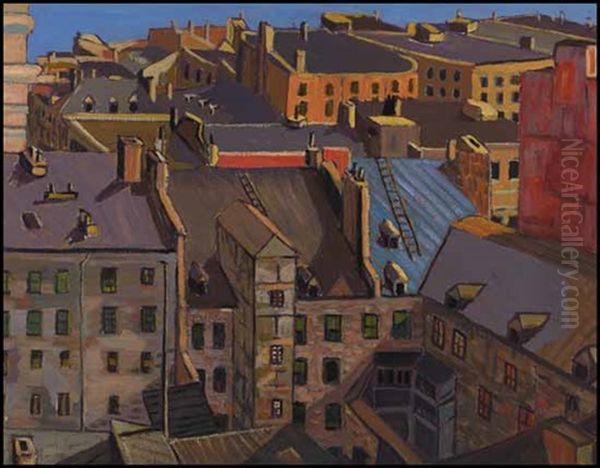 Rooftops, Quebec City - view 1