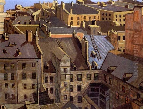 Roof Tops, Quebec City - view 1