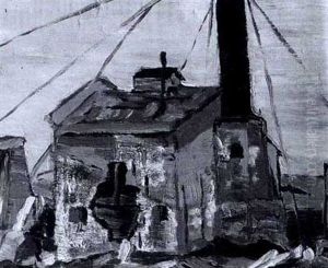 Mining Shack (+ Sketch, Verso)