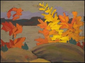 Trees In Autumn by Sir Frederick Grant Banting