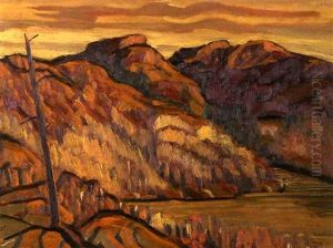 Autumn Colours - Grace Lake, Ontario by Sir Frederick Grant Banting