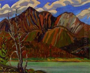 Canadian Rockies Scene by Sir Frederick Grant Banting