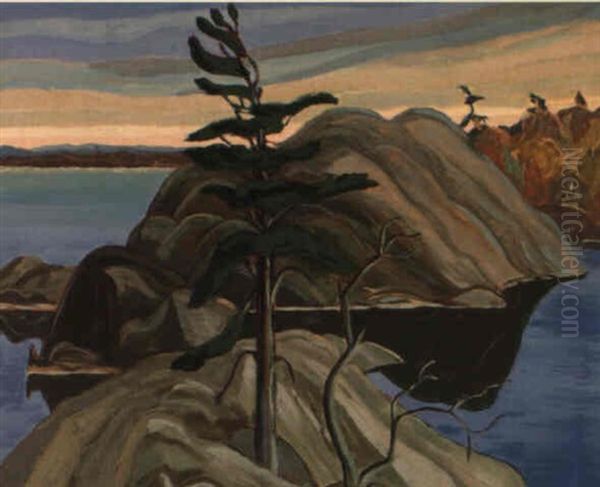 Georgian Bay Island - view 1