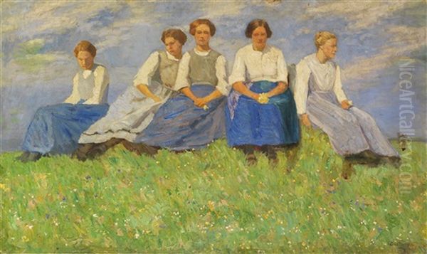 Die Jungen Madchen (studie) - view 1