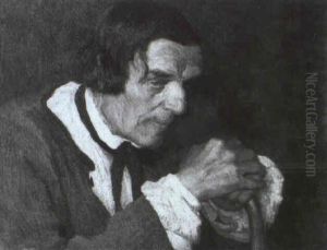Bildnis Eines Hessischen Bauern by Carl Bantzer