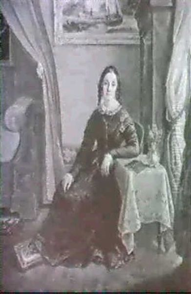 Frau In Interieur - view 1