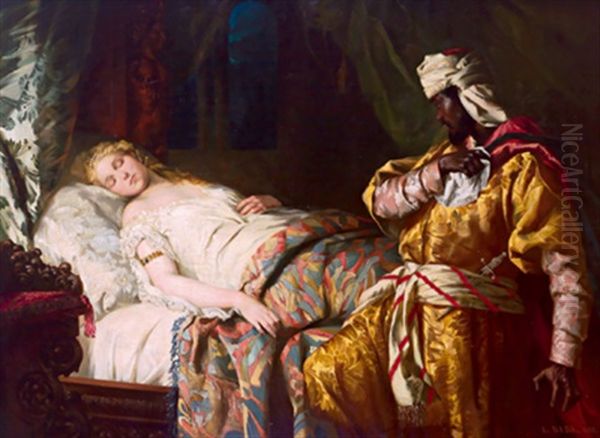 Othello Am Bett Der Schlafenden Desdemona - view 1