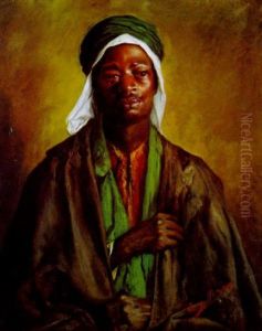 Portrat Eines Orientalen by Leopold Bara