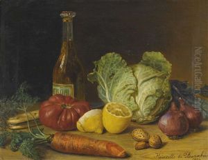 Gemusestillleben by Henriette Barabas