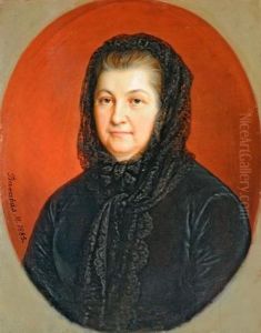 Ottovanyi Winter Franciska, Hazman Ferencne Portreja