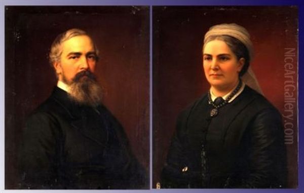Portrait Of A Lady (+ Portrait Of A Gent, Pair) - view 1