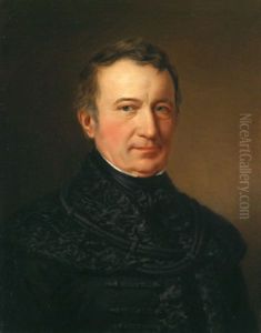 Portrat Eines Ungarischen Edelmanns by Miklos Barabas