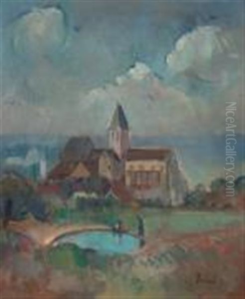 Paysage A L"eglise - view 1