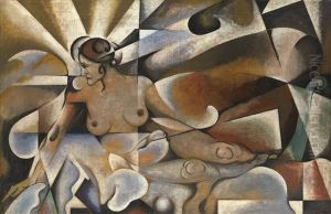 Femme Cubiste by Vladimir Davidovich Baranoff-Rossine