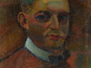 Self-portrait by Vladimir Davidovich Baranoff-Rossine
