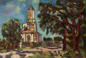 Eglise Romane En Aquitaine