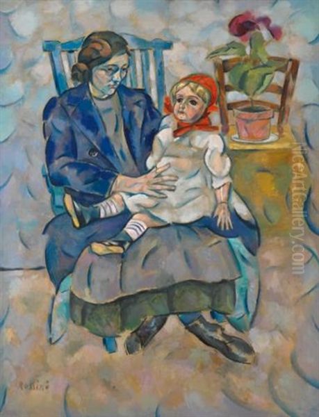 Girl With A Doll - view 1