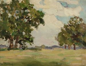 Landscape With Apple Trees