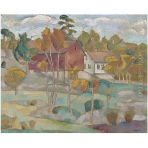 Farmhouse In The Autumn
