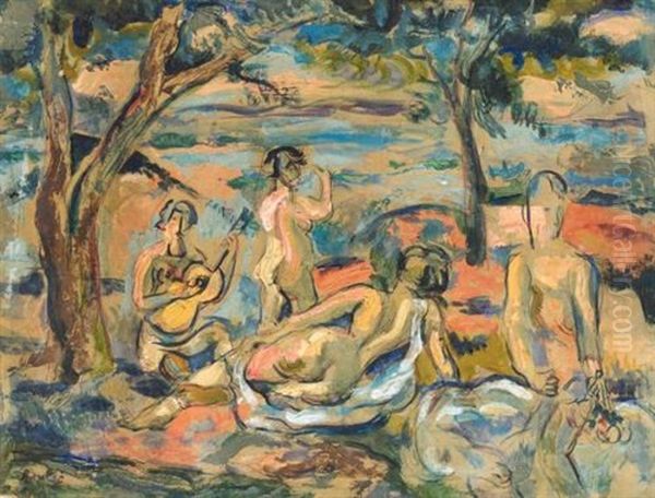 The Bathers - view 1
