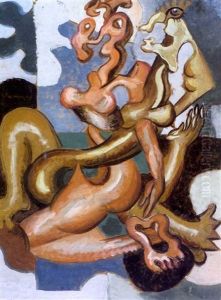 Kompositio (composition) by Vladimir Davidovich Baranoff-Rossine