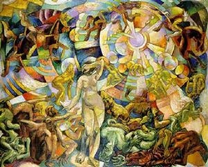 L'apocalyse Verte by Vladimir Davidovich Baranoff-Rossine