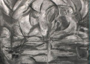 Paysage by Vladimir Davidovich Baranoff-Rossine