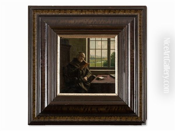 Reading Monk - view 1