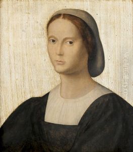 Portrait De Femme A La Coiffe by Jacopo de Barbari
