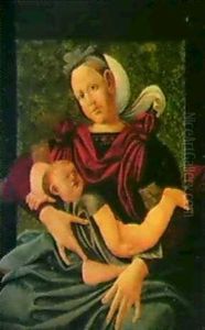 La Vierge A L'enfant by Jacopo de Barbari