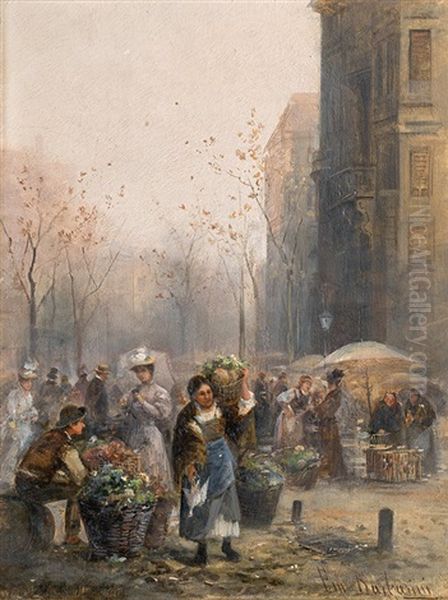 Market Scene - view 1