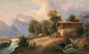 Near Berchtesgaden by Emil Barbarini