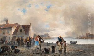 Hustle And Bustle At The Fish Market