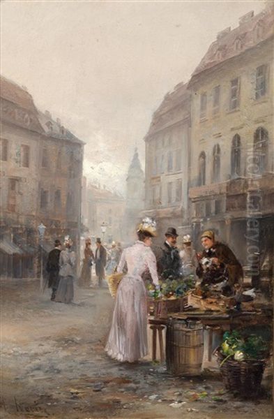 Market Scene - view 1