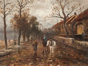 On The Way To The City by Emil Barbarini
