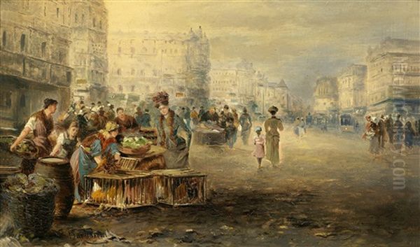 Ein Geflugelmarkt - view 1