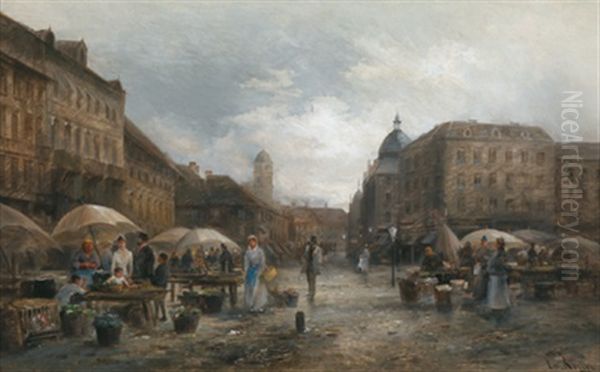 Markt Am Boulevard Montmatre, Paris - view 1