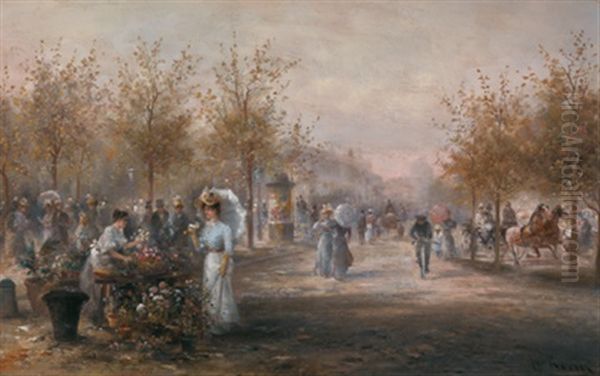 Blumenmarkt, Nizza - view 1