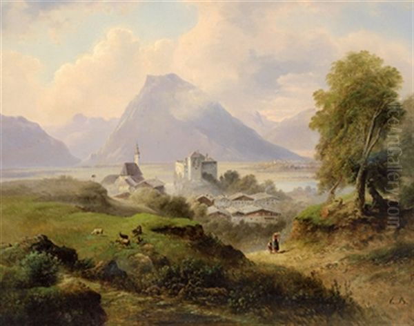 Blick Auf Eine Burg (meran) - view 1