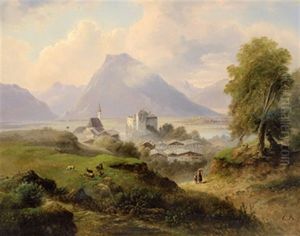 Blick Auf Eine Burg (meran)