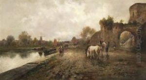 Hollandische Dorflandschaft Hollandische Dorflandschaft