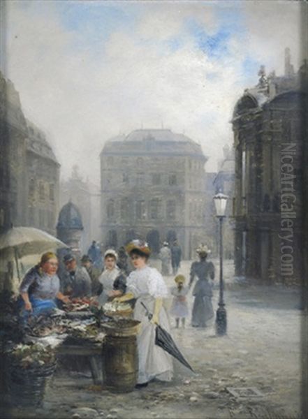 Markt Vor Dem Alten Burgtheater - view 1