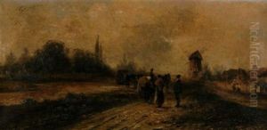 Der Eingang Ins Dorf
