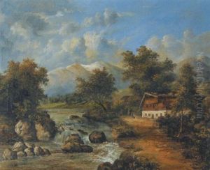 Bauernhaus Am Gebirgsfluss