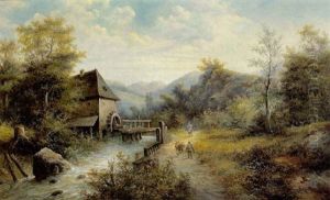 Muhle Am Bach by Emil Barbarini